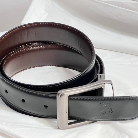 Genuine Leather Belt Black - Picture 6 of 9